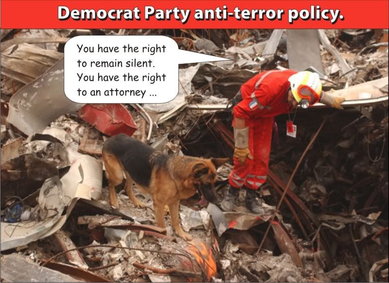Democrat Terror Policy
