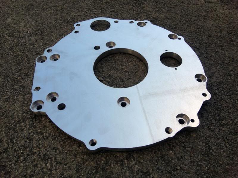 Mercedes OM617 to Toyota R151 Trans Adapter Plate IH8MUD Forum