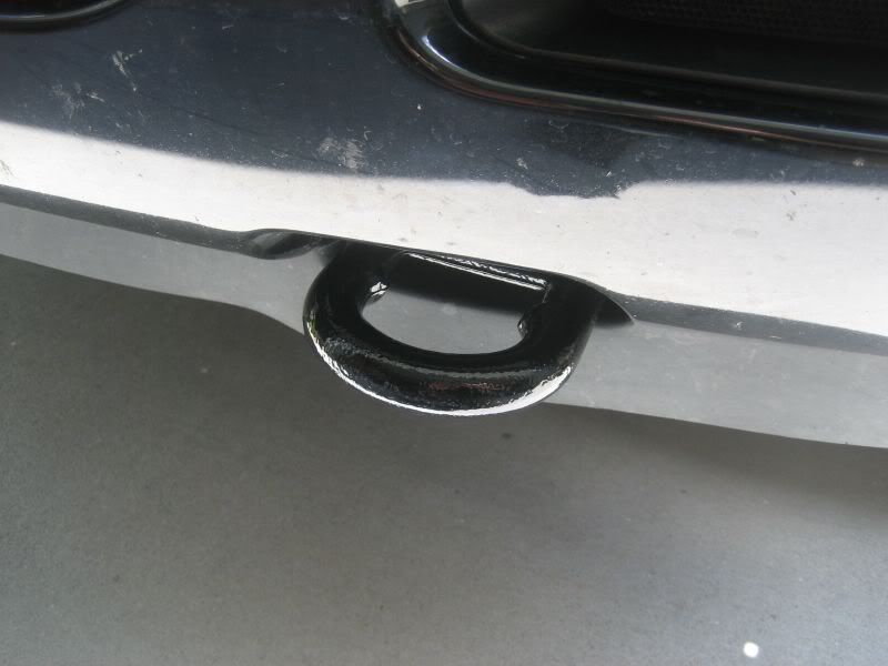 How to Tow hook installation procedure. Ford Explorer and Ford