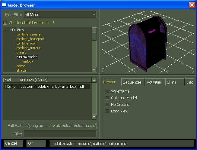 model browser