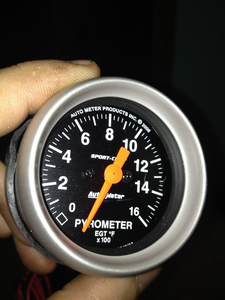 FS Autometer EGT gauge VW Vortex Volkswagen Forum