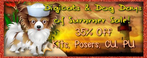 Digicats & Dog Days of Summer Sale