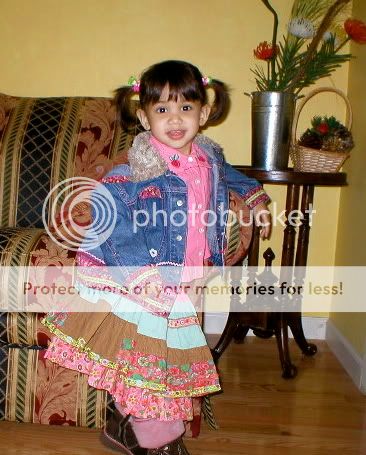 OILILY 2pc Firebird Czarina Skirt Cardigan 104 4 5  