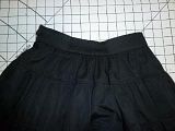 Back shirring