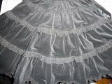 Skirt with flash for detail