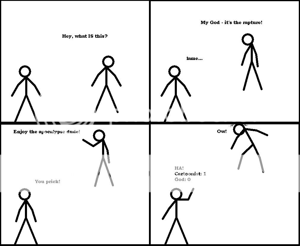 Funny Rapture stick figure drawing - Page 1 - AR15.COM