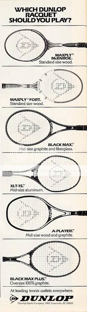 Specs. on the Dunlop Max 200G | Talk Tennis