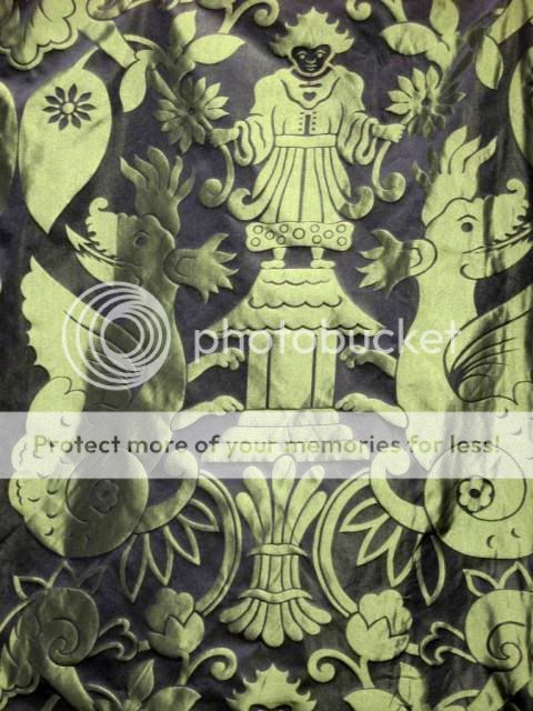 Clarence House Les Dragons Bold Lg Scale Silk Damask  