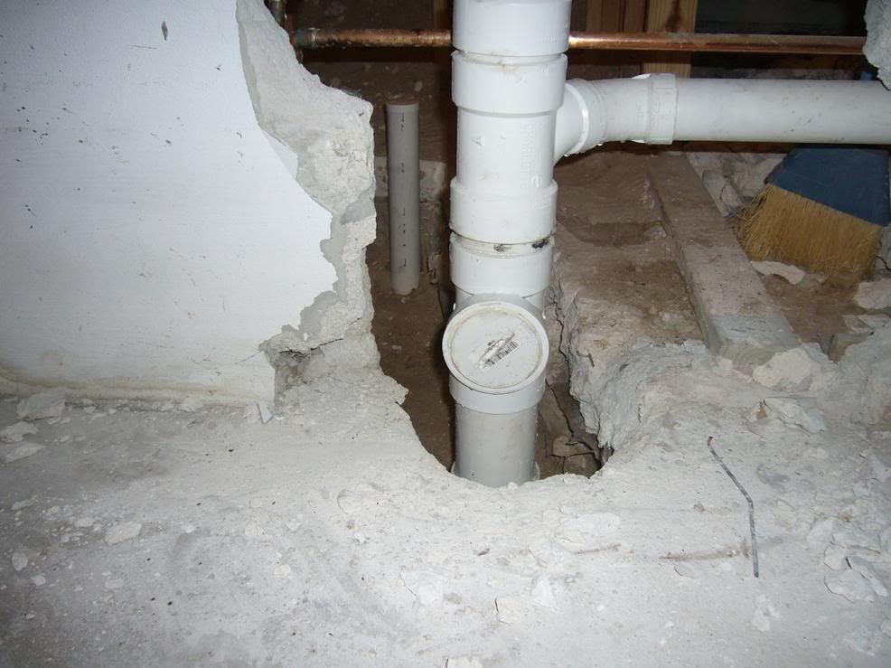 Plumbing work redo completed - improved?