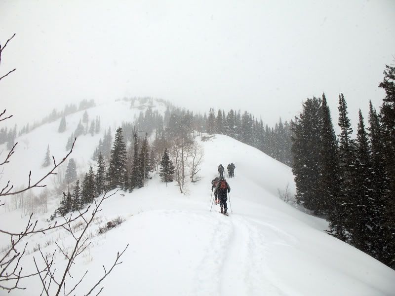 Crested Butte backcountry skiing on Schuylkill Ridge