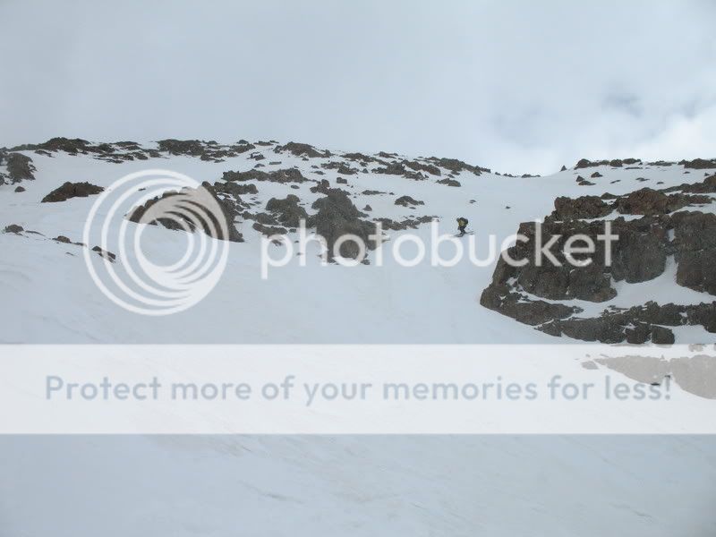 backcountry skiing on Mount Sneffels