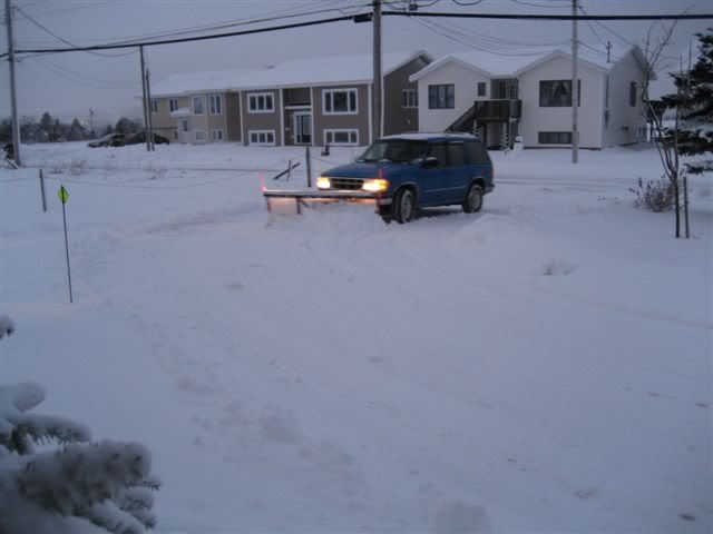 2000 Ford explorer snow plow #7