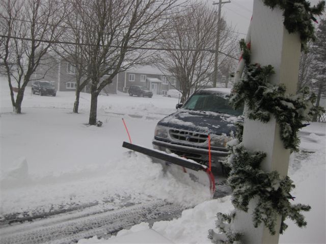 2002 Ford explorer snow plow #1